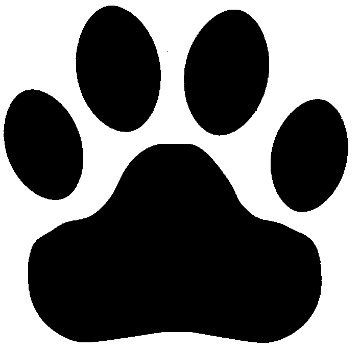 703x690 Tiger Paw Clipart