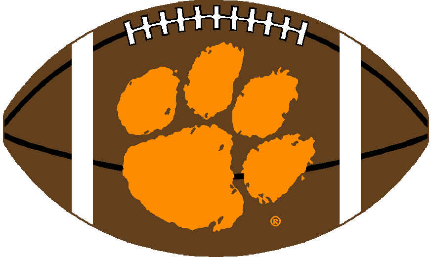 Clemson Tiger Paw Vector at Vectorified.com | Collection of Clemson ...