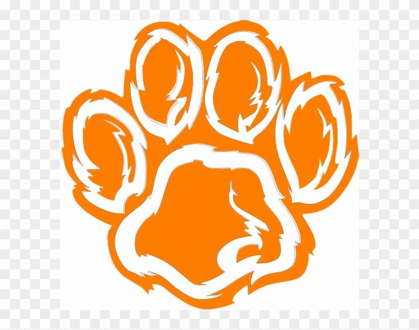 Clemson Tiger Paw Vector at Vectorified.com | Collection of Clemson ...