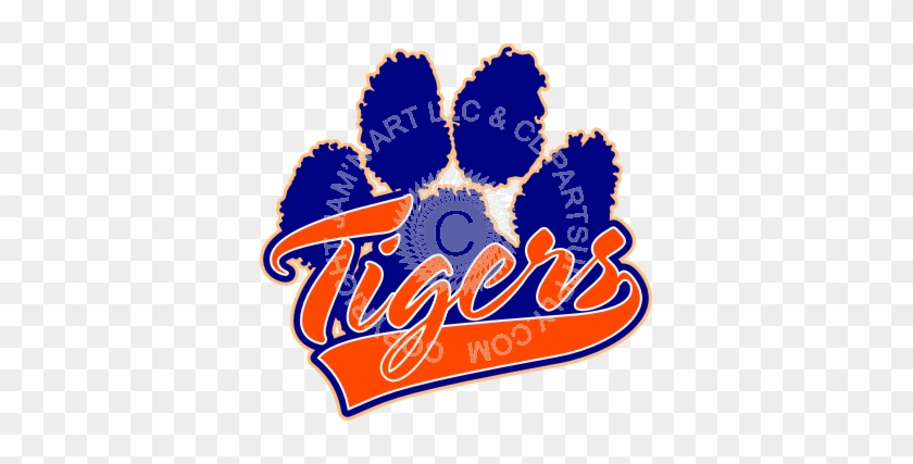 840x427 Tiger Paw Print