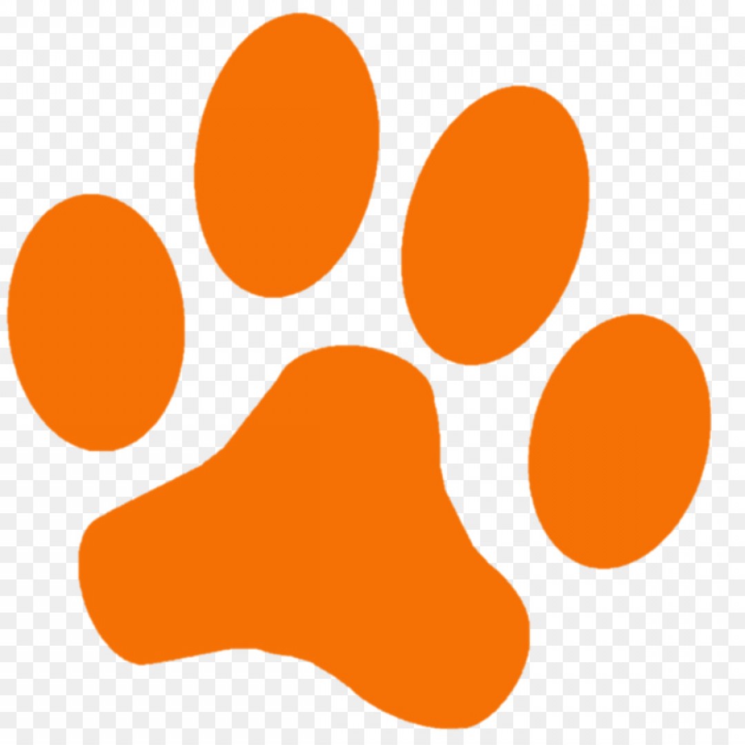 Download Clemson Tiger Paw Vector at Vectorified.com | Collection ...