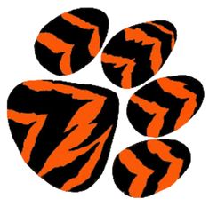 235x233 Clemson Tiger Paw Clip Art