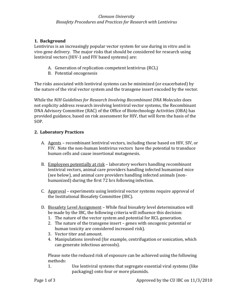 791x1024 Lentiviral Sop
