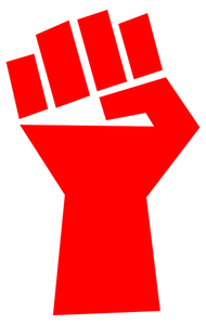 Clenched Fist Vector