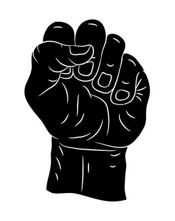 356x450 Clenched Fist Vector Symbol Icon Design Beautiful Illustration