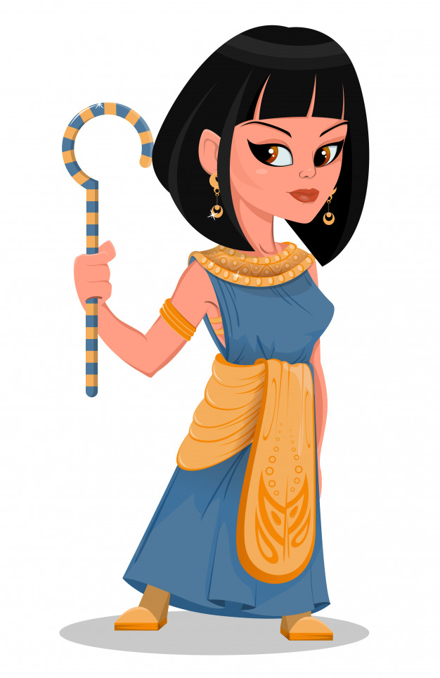 626x964 Cleopatra Egypt Queen Vector Premium Download