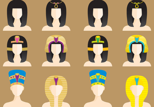 632x443 Cleopatra Accesories Free Vector Download Cannypic