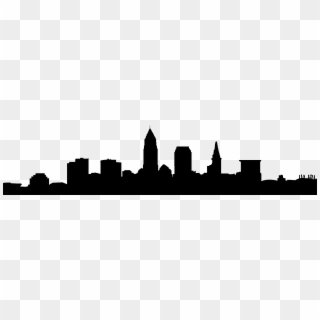 Cleveland Skyline Silhouette Vector at Vectorified.com | Collection of ...