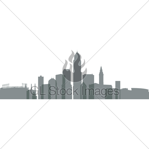 Cleveland Skyline Gl Stock Images 500x500 Cleveland Skyline Gl Stock Images