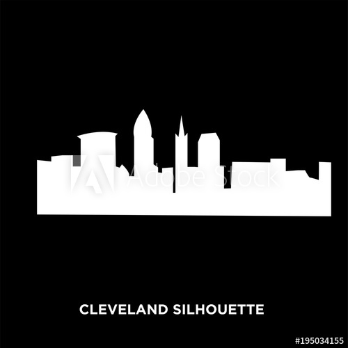 Cleveland Skyline Vector at Vectorified.com | Collection of Cleveland ...