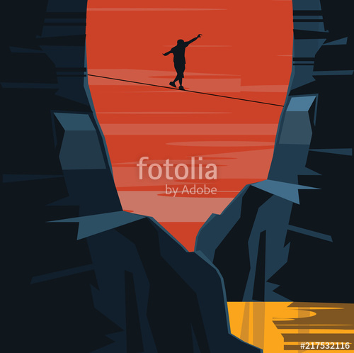 500x498 People In Cliff Vector Illustration Stock Image And Royalty Free