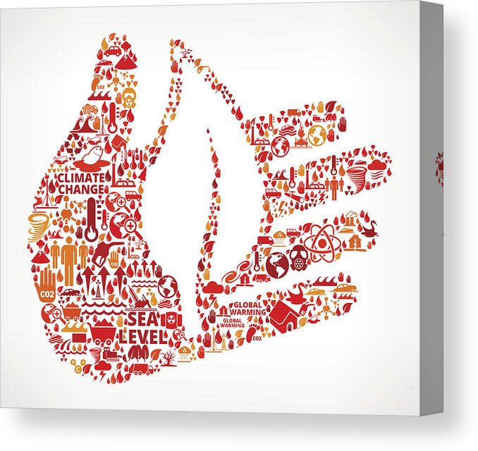 678x640 Nature Preserve Global Warming Climate Change Vector Pattern