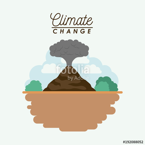 500x500 Effects Of Climate Change Vector Illustration Design Stock Image