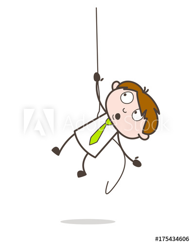 Climbing Rope Vector