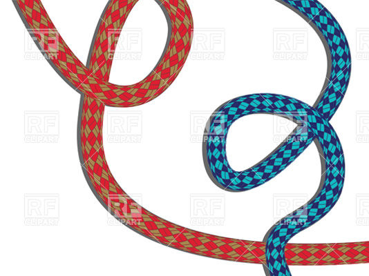 534x400 Climbing Rope Loop Vector Image Of Design Elements Robertosch