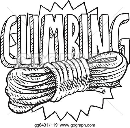 450x443 Clipart Climbing Rope Collection