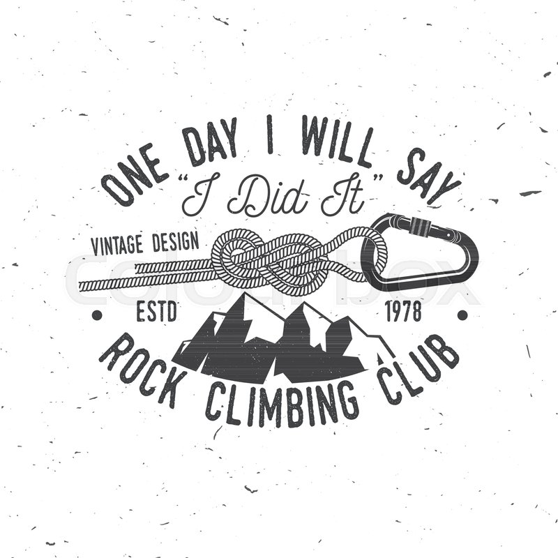 800x800 One Day I Will Say, I Did It Rock Stock Vector Colourbox
