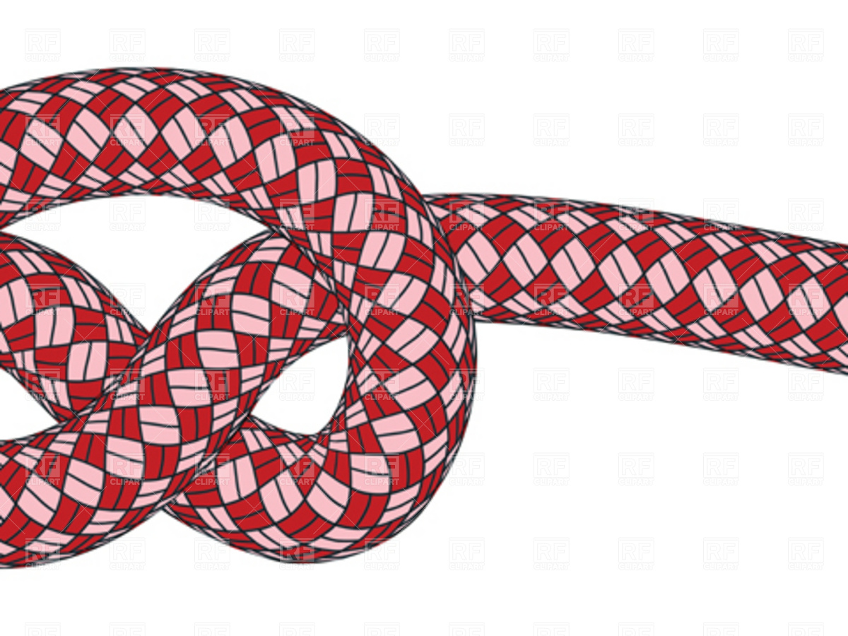 1200x900 Tiled Knot On Red Climbing Rope Vector Image Of Design Elements