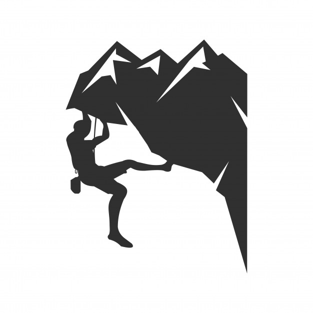 626x626 Mountain Climbing Logo Vector Premium Download