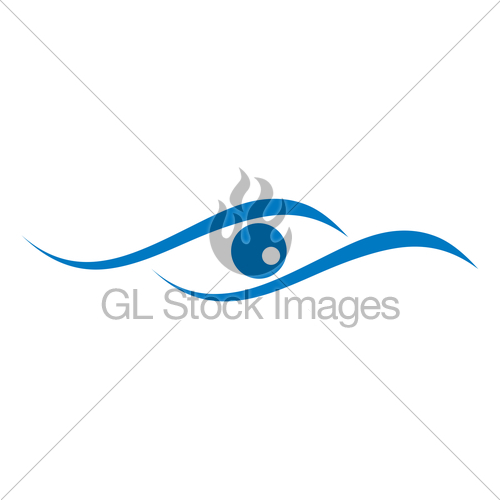 500x500 Eye Logo For Ophthalmology Clinic Vector Illustration Gl Stock
