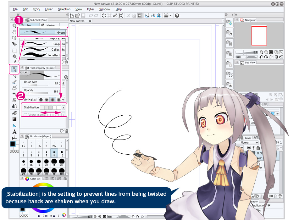 932x700 Correct Blur Of Line Trial Tour Clip Studio Net