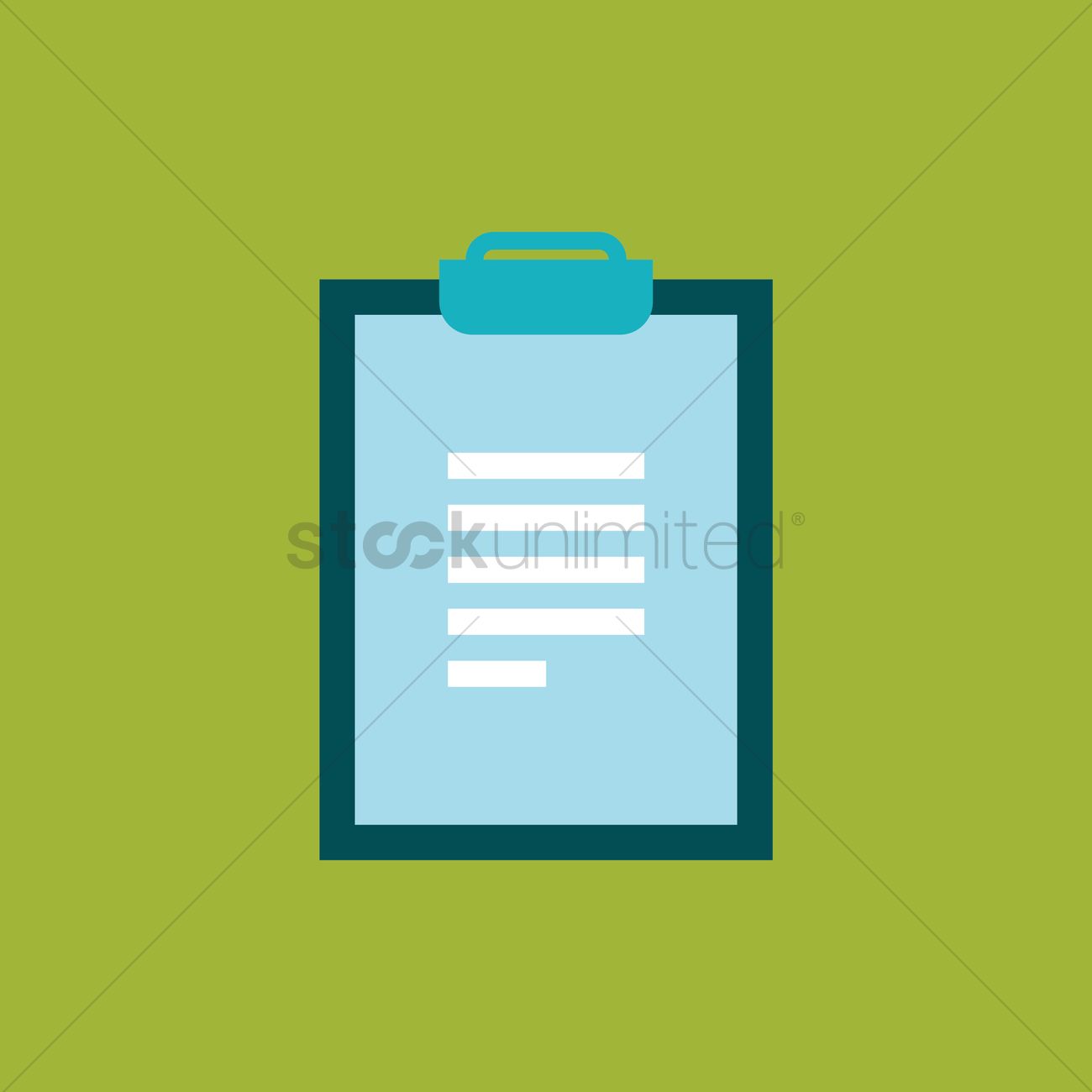 1300x1300 Clipboard Vector Image