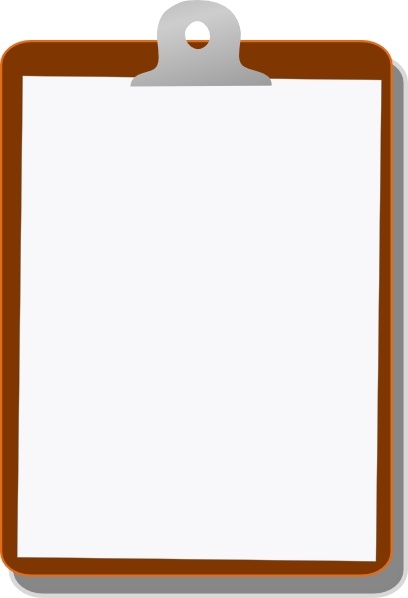 408x598 Clipboard Vector Image Free Free Vector Download