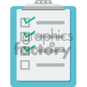 300x300 Clipboard Vector Flat Icon Clipart Royalty Free Gif, Png