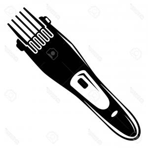 300x300 Barbers Pole With Scissor Razor And Old Clippers Vector Hoodamathrun