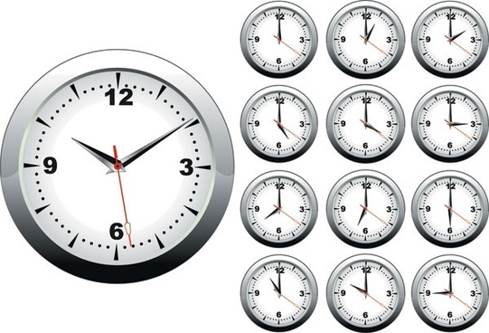 Clock Face Vector Free Vector Download 541x368 Clock Face Vector Free Vector Download