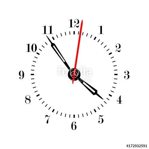 Clock Face Vector Illustration Stock Image And Royalty Free 500x500 Clock Face Vector Illustration Stock Image And Royalty Free