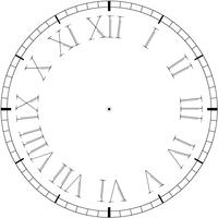Clock Face Free Vector Art 200x200 Clock Face Free Vector Art