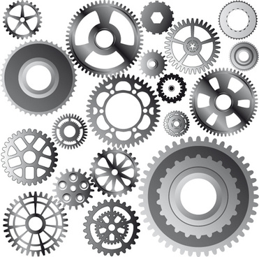 371x368 Bicycle Gears Vector Free Vector Download