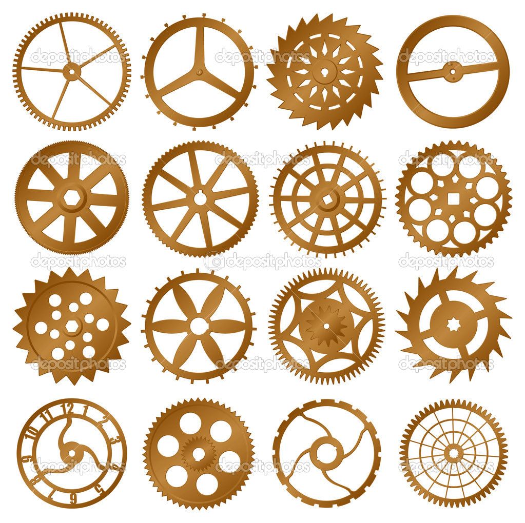 Clock Gears Vector at Vectorified.com | Collection of Clock Gears