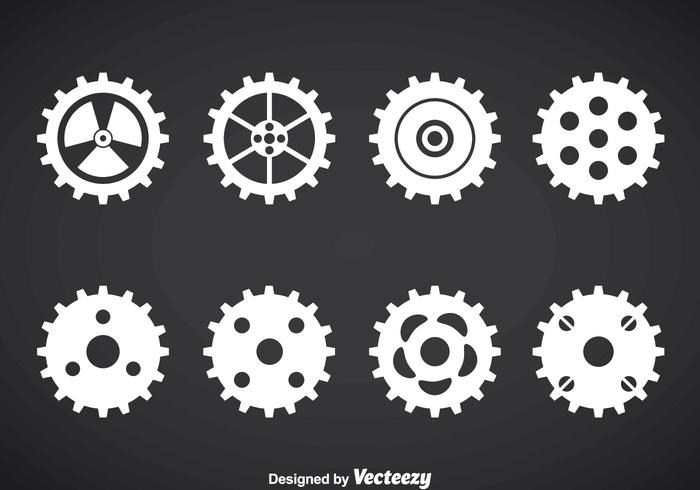 700x490 Clock Gears Vector Set