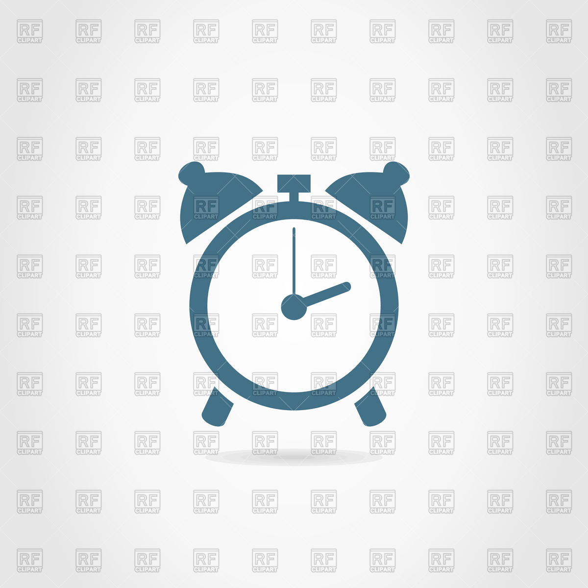 Alarm Clock Icon Vector Image Of Objects 1200x1200 Alarm Clock Icon Vector Image Of Objects