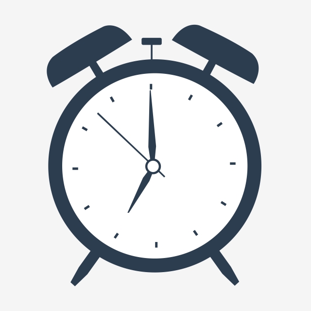 640x640 Alarm Clock Vector Clock, Alarm, Icon Png And Vector