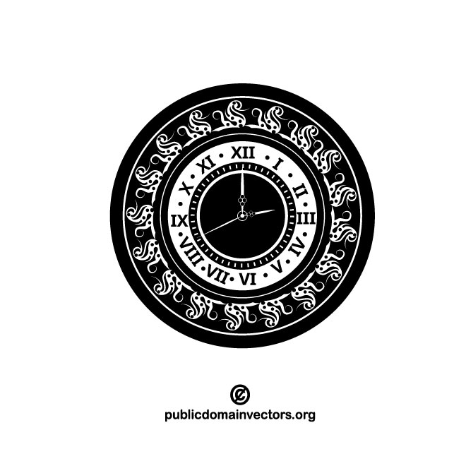 660x660 Clock Logo Vector Logodesignfx