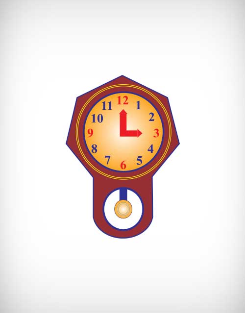 500x639 Clock Vector Png Images
