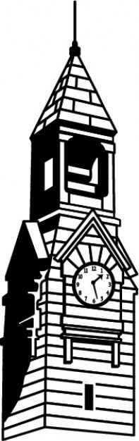 197x626 Clock Tower Clipart Free Cliparts Download Images