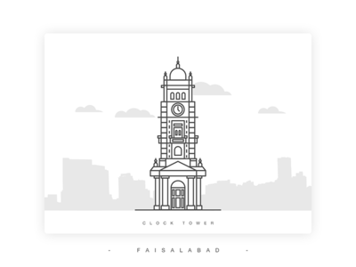 400x300 Clock Tower Faisalabad