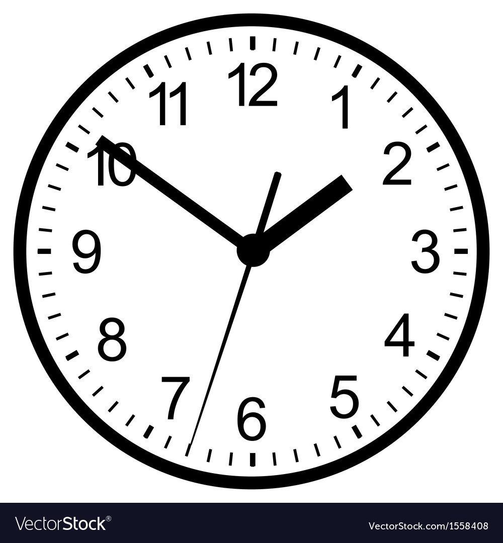 1000x1080 Clock Vector Clever Hippo