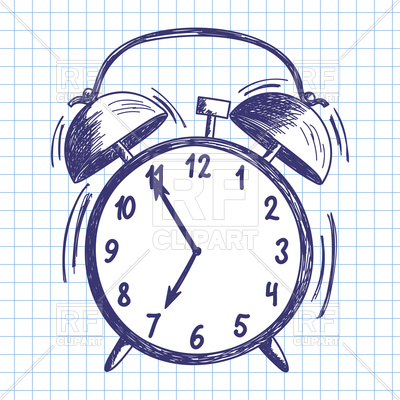 Doodle Drawing Alarm Clock Vector Image Of Objects Angelp 400x400 Doodle Drawing Alarm Clock Vector Image Of Objects Angelp