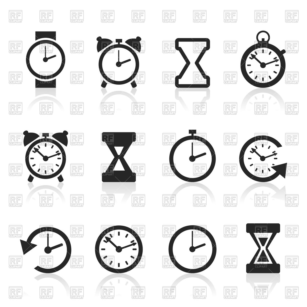 Time Icons 1200x1200 Time Icons