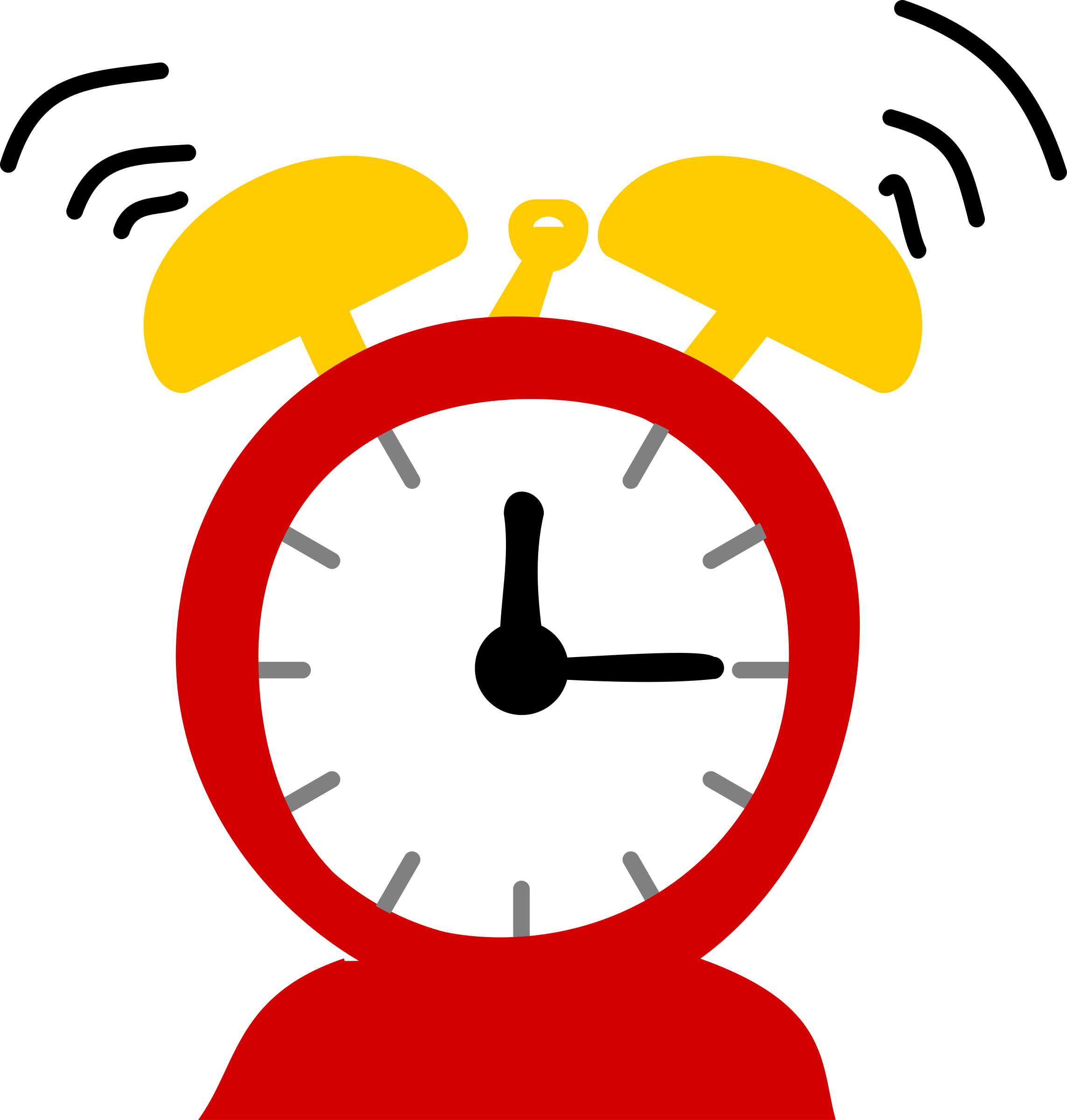 Alarm Clock Vector Graphic Image 2286x2400 Alarm Clock Vector Graphic Image