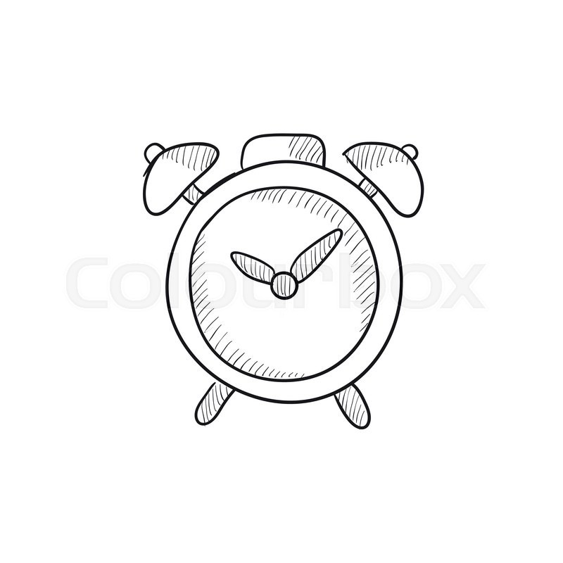 Alarm Clock Vector Sketch Icon Stock Vector Colourbox 800x800 Alarm Clock Vector Sketch Icon Stock Vector Colourbox