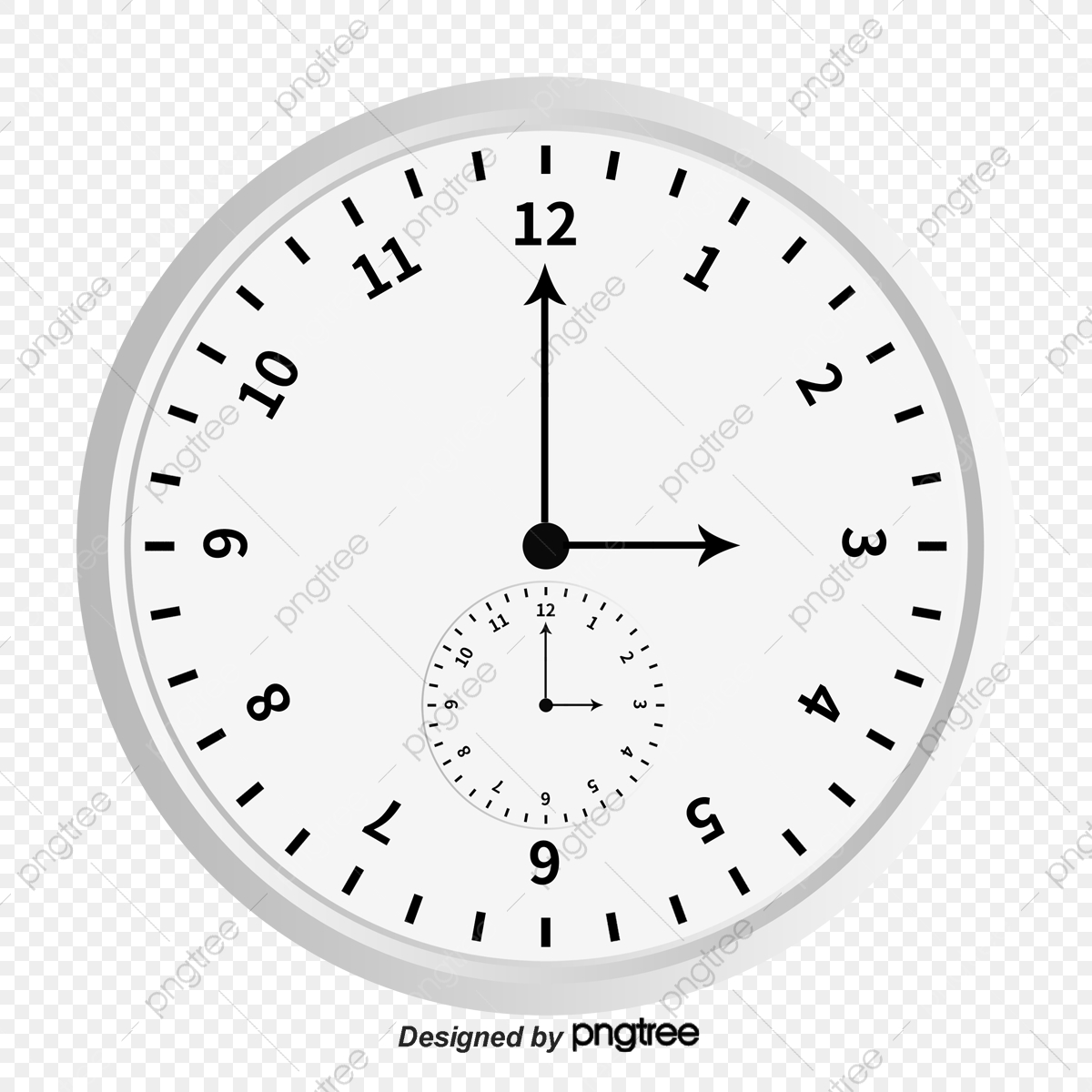 1200x1200 Exquisite Wall Clock Vector, Clock Vector, Modify, Time Png