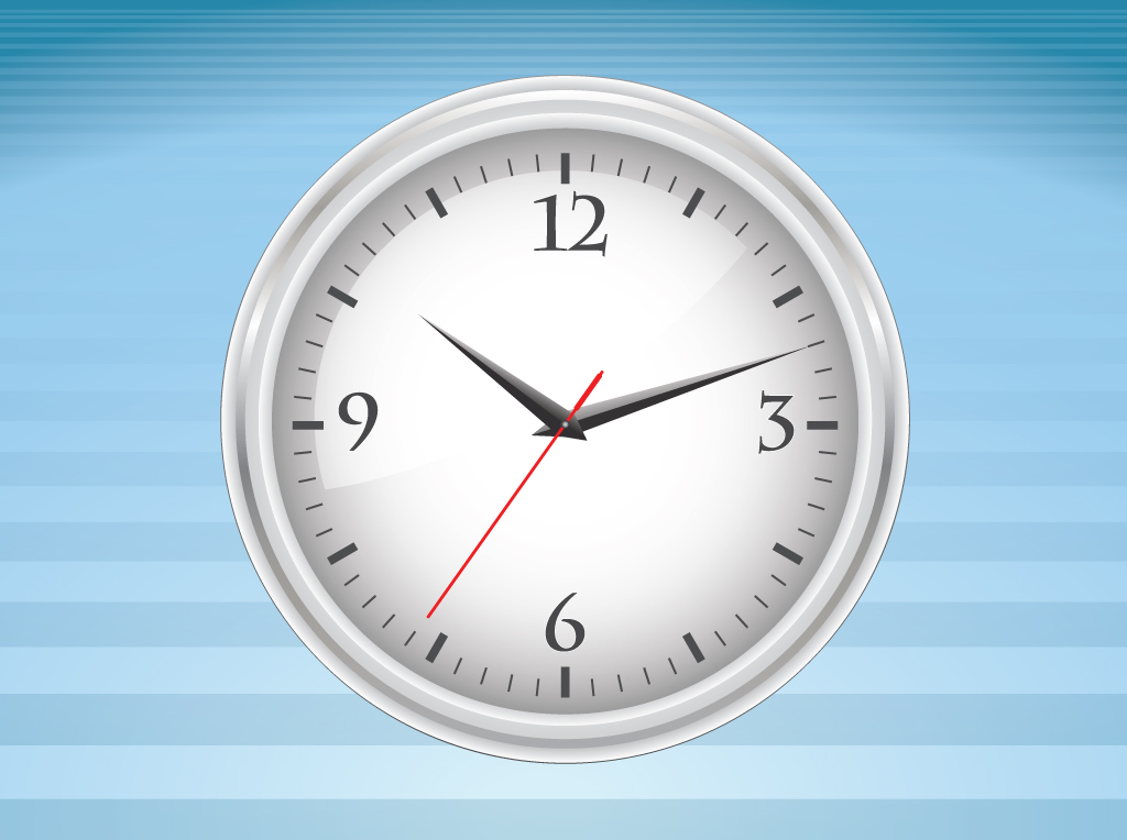 Clock Vector Illustration Vector Art Graphics 1024x764 Clock Vector Illustration Vector Art Graphics