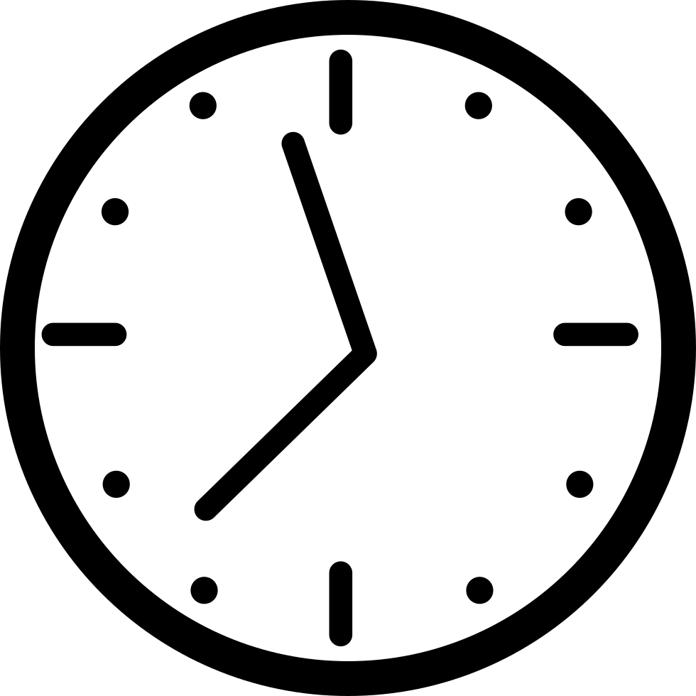 980x980 Free Collection Of Clock Vector Png Download Transparent Clip