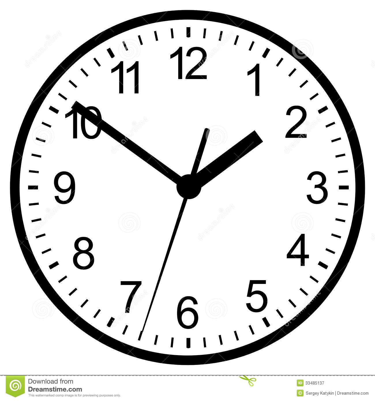 1300x1390 Free Clock Vector Image Of An Hour Images